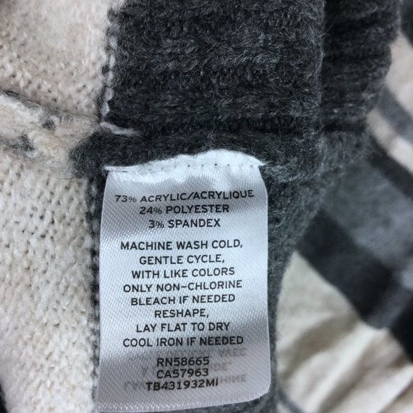 Treasure & Bond Open Front Stripe Knit Sweater - Picture 4 of 5